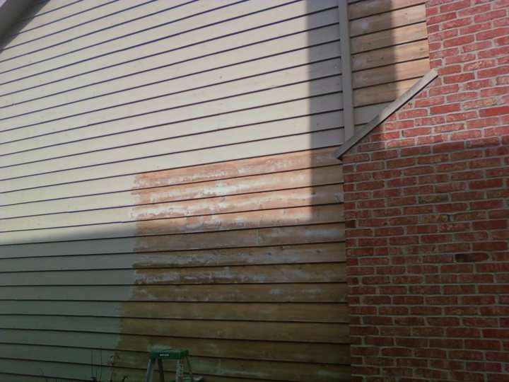 Before and After Exterior Painting in IL